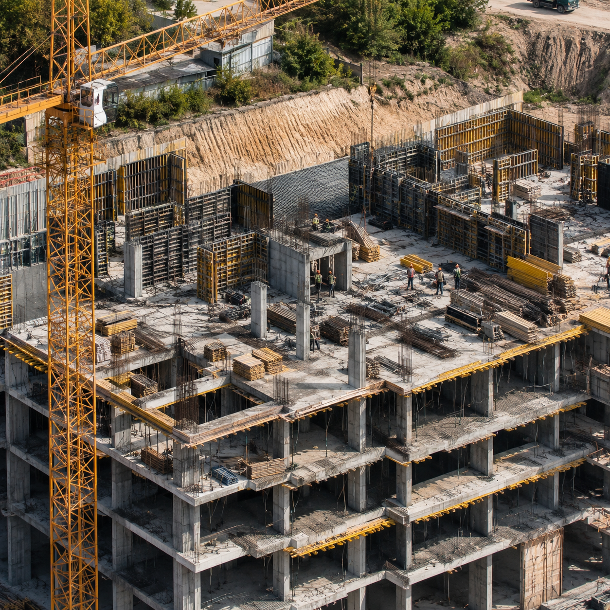 خدمات الإنشاءات والمباني